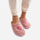 Жіночі домашні капці утеплені із закритим носком Inblu EC000099 38 Рожеві (5905677966534) - зображення 2