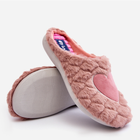 Жіночі домашні капці утеплені із закритим носком Inblu EC000099 37 Рожеві (5905677966527) - зображення 4