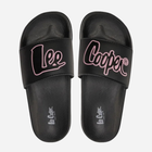 Жіночі шльопанці Lee Cooper LCW-24-42-2482LA 39 25 см Чорний/Рожевий (5904292160457) - зображення 5