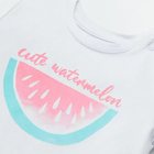 Дитяча футболка для дівчинки Cool Club CCG2403223 98 см Біла (5903977341617) - зображення 2