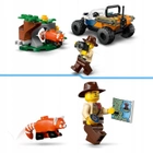 Конструктор LEGO City Квадроцикл для дослідження джунглів Місія Червоної панди 92 деталі (60424)  - зображення 5