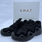 Кросівки SWAT з сітчастими вставками на протекторній підошві чорні розмір 41 - зображення 2