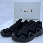 Кросівки SWAT з сітчастими вставками на протекторній підошві чорні розмір 40 - зображення 2