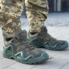 Кросівки SWAT з сітчастими вставками на протекторній підошві олива розмір 41 - зображення 2