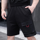 Мужские шорты Pobedov Atlant из двухнитки черные размер XL - изображение 3