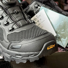 Мужские кожаные кроссовки с автоматической шнуровкой черные размер 44 - изображение 5