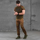 Літній чоловічий костюм Army Coolmax футболка + штани мультикам розмір L - зображення 2