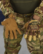 Тактичні рукавички mechanix wear the original мультикам XXL - зображення 4
