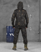 Тактичний костюм muraena чорний мультикам 00 M - зображення 3