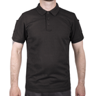 Футболка Поло тактическая TACTICAL QUICK DRY POLOSHIRT S Black - изображение 1