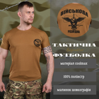 Футболка потоотводящая bayraktar военная разведка кайот 0 XXXL - изображение 3