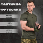 Футболка coolmax logostac olive 0 S - изображение 8