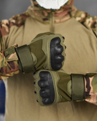 Тактичні рукавички stendboy haki 0 ​​L - зображення 3