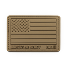 Нашивка 5.11 Tactical® USA Flag Desert Patch Kangaroo