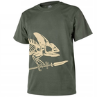 Футболка Helikon-Tex T-Shirt «Full Body Skeleton» Olive Green M