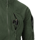 Кофта флісова Helikon-Tex Alpha Tactical Jacket Olive S - зображення 7