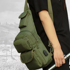 Тактическая сумка 5L khaki / универсальная/ военная/ плечевая - изображение 9