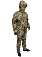 Костюм-дощовик з капюшоном тактичний XL комплект штани+куртка Піксель (D-2019091627) - зображення 3