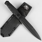 Нож тактический "Полуторний" черный (kn31) - изображение 1