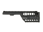 Цевьё с монтажными шинами для MP5K/PDW - Black [BattleAxe] (для страйкбола) - зображення 2