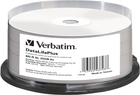 Dyski Verbatim BD-R 25GB 6x DL+ printable thermal Cake 25 szt (0023942437437) - obraz 1