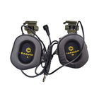 Активні захисні навушники Earmor M32X MOD3 (FG) Olive - зображення 4