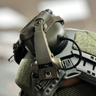 Навушники тактичні Earmor M32X MOD4, активні, з кріпленням на шолом та оголов'ям, колір Олива - зображення 9