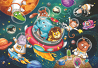 Puzzle Ravensburger Animals In Space 2 x 12 elemenów (4005555008576) - obraz 2