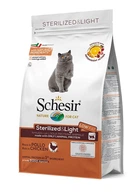 Сухой монопротеиновый корм Schesir Cat Sterilized&Light для взрослых стерилизованных котов склонных к полноте с курицей