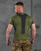Компрессионная тактическая футболка 5.11 олива ВТ1154 L - изображение 3