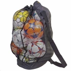 Сітка сумка для м'ячів Zelart Football Bag 4612 на 15 м'ячів розмір 78x47x27см Black