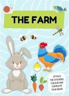 Настільна гра Sassi Junior Card Games The Seven Families The Farm (9788830313040) - зображення 3