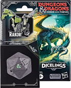 Фігурка Hasbro Dungeons & Dragons Honor Among Thieves Dicelings Rakor Чорна (5010994192808)