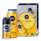 Набір Nivea Men Active Energy Гель для душу 250 мл + Антиперспірант-ролик 50 мл (9005800361710) - зображення 6