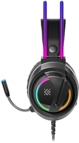 Навушники Defender Flame RGB + Код до гри Black (4714033645553) - зображення 4