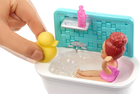 Zestaw lalek Mattel Barbie Skipper Babysitters Bath Time (0887961691276) - obraz 3