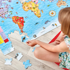 Пазл Orchard Toys World Map Puzzle & Poster 188 x 61 см 150 деталей (5011863301390) - зображення 3