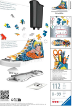 3D Puzzle Ravensburger Sneaker-Naruto 21.4 x 13.5 x 7.6 cm 112 elementów (4005556115433) - obraz 3