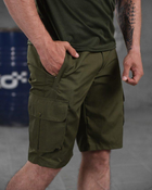 Чоловічий літній комплект шорти+футболка 5.11 Tactical 2XL олива (87454) - зображення 4