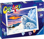 Картина за номерами Ravensburger CreArt Seals On Ice 24 x 18 см (4005556202638) - зображення 1