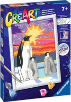 Malowanie po numerach Ravensburger CreArt Classic Penguins 18 x 24 cm (4005556237029) - obraz 2