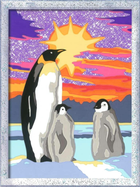 Malowanie po numerach Ravensburger CreArt Classic Penguins 18 x 24 cm (4005556237029) - obraz 3