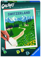 Картина за номерами Ravensburger CreArt Series Trend C Switzerland 24 x 30 см (4005556235360) - зображення 2