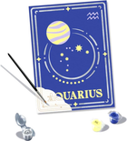 Картина за номерами Ravensburger CreArt Zodiac Sign Aquarius 18 x 24 см (4005556237388) - зображення 3