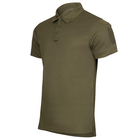 Футболка поло термоактивна MIL-TEC Tactical Polo Quickdry Олива XXL - зображення 5