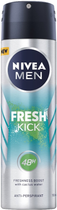 Набір для чоловіків Nivea Men Fresh Kick Піна для гоління 200 мл + Антиперспірант-спрей 150 мл + Вода після гоління 100 мл (9005800363783) - зображення 4