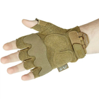 Перчатки тактические Mechanix Безпалые койот, XL - изображение 3