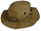 Панама Sturm Mil-Tec British Boonie Hat with Neck Flap R/S M Coyote - зображення 6