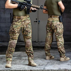 Військові тактичні штани Han Wild G3 з наколінниками бойові штани військові штани ВСУ Multicam мультикам Розмір S - зображення 3