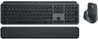 Zestaw bezprzewodowy Logitech MX Keys Combo for Business Gen 2 Black (920-008923)